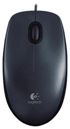Мышь Logitech Mouse M100 USB Dark Ret - 3