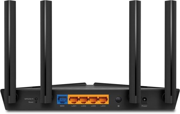 Archer AX53 Маршрутизатор TP-Link AX3000 Dual-Band Wi-Fi 6 Router, 574 Mbps at 2.4 GHz2402 Mbps at 5 GHz, 4 Antennas, 1 Gb WAN Port4 Gb LAN Ports - 3