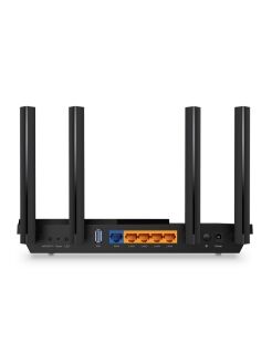 Archer AX55 Маршрутизатор TP-Link AX3000 Dual-Band Wi-Fi 6 Router, SPEED: 574 Mbps at 2.4 GHz  2402 Mbps at 5 GHz, SPEC: 4 Antennas, 1 Gigabit WAN - 2
