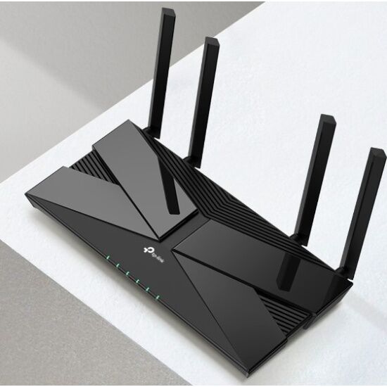 Archer AX23 Маршрутизатор TP-Link AX1800 Dual-Band Wi-Fi 6 Router, SPEED: 574 Mbps at 2.4 GHz  1201 Mbps at 5 GHz, SPEC: 4 Antennas - 3