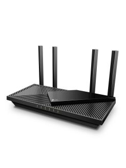 Archer AX55 Маршрутизатор TP-Link AX3000 Dual-Band Wi-Fi 6 Router, SPEED: 574 Mbps at 2.4 GHz  2402 Mbps at 5 GHz, SPEC: 4 Antennas, 1 Gigabit WAN - 1