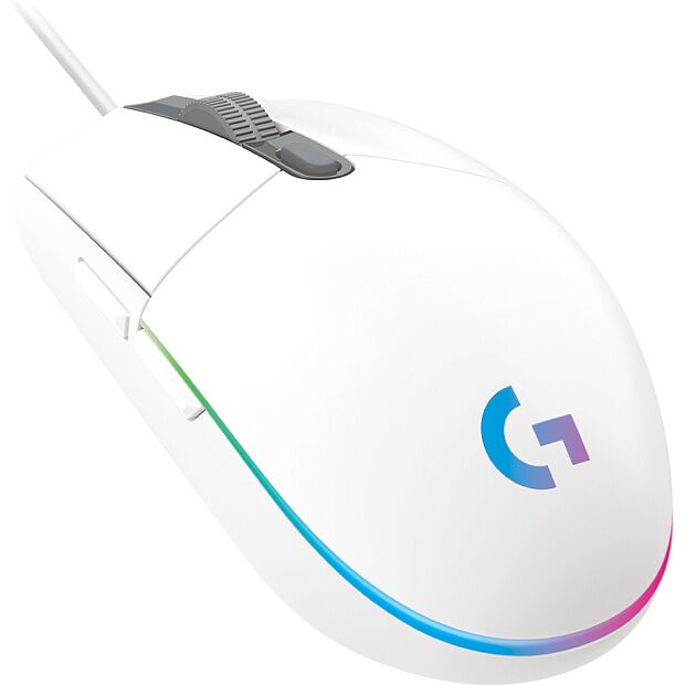 Мышь Logitech Mouse G102 LightSync White Gaming - 4