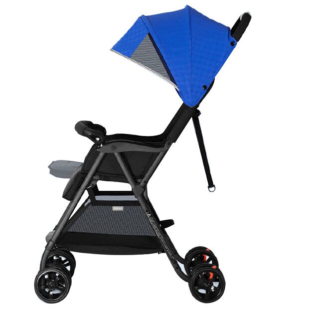 Коляска детская Qborn Lightweight Folding Stroller (Blue) - 5