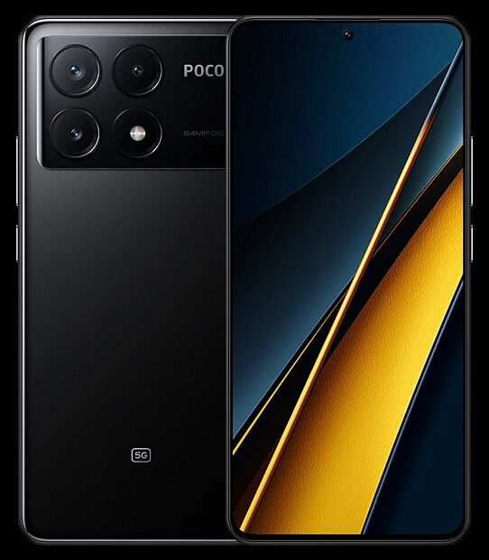 Смартфон Poco X6 Pro 8Gb/256Gb Black Европа - 2