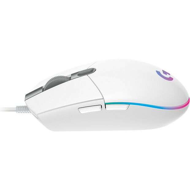 Мышь Logitech Mouse G102 LightSync White Gaming - 1