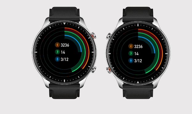 Дизайн умных часов Amazfit GTR 2