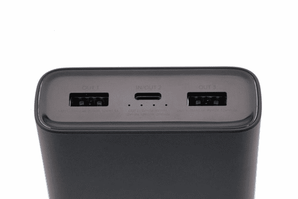Порты павербанка Xiaomi Mi Power Bank 3 Pro 20000